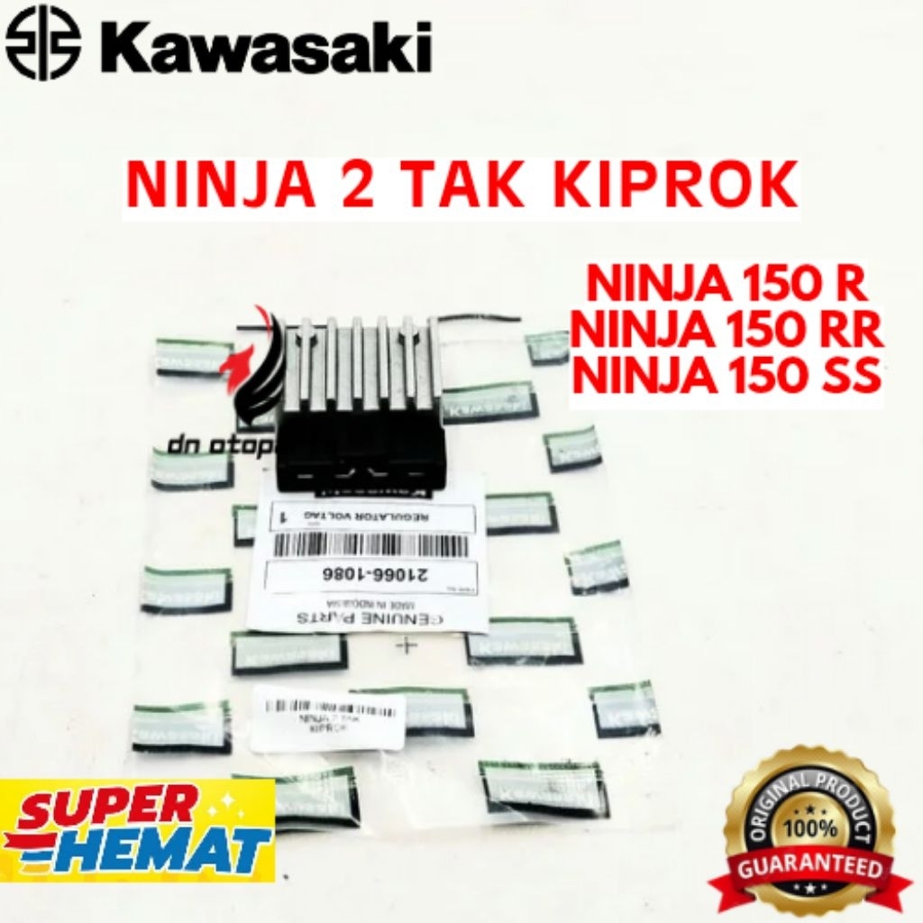 KIPROK ORIGINAL KAWASAKI KODE NINJA 2 TAK, KIPROK NINJA 150 R, KIPROK NINJA 150 RR, KIPROK NINJA 150