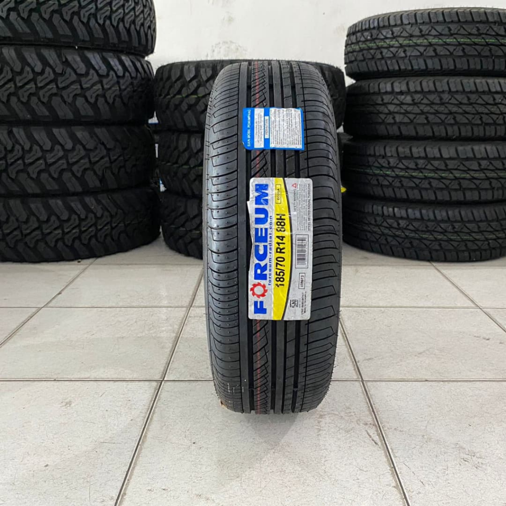 BAN STANDAR AVANZA XENIA KIJANG R14 MERK FORCEUM UKURAN185/70 RING 14 BAN TUBLES BARU