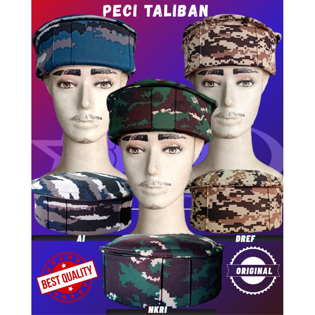 Peci pakol loreng peci afganistan peci kupluk peci santai peci gunung peci pakol pecitaliban