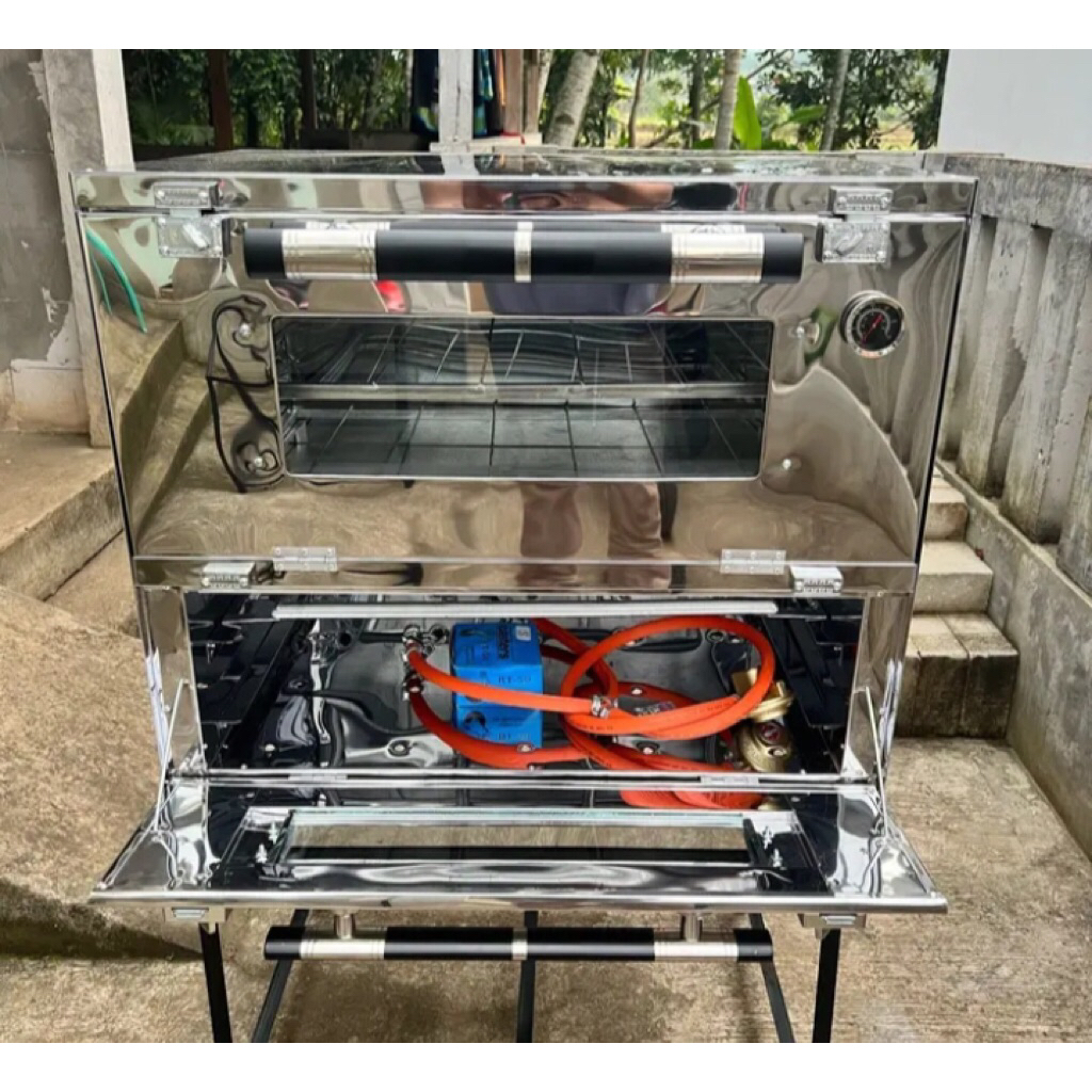 OVEN GAS MANUAL STAINLESS