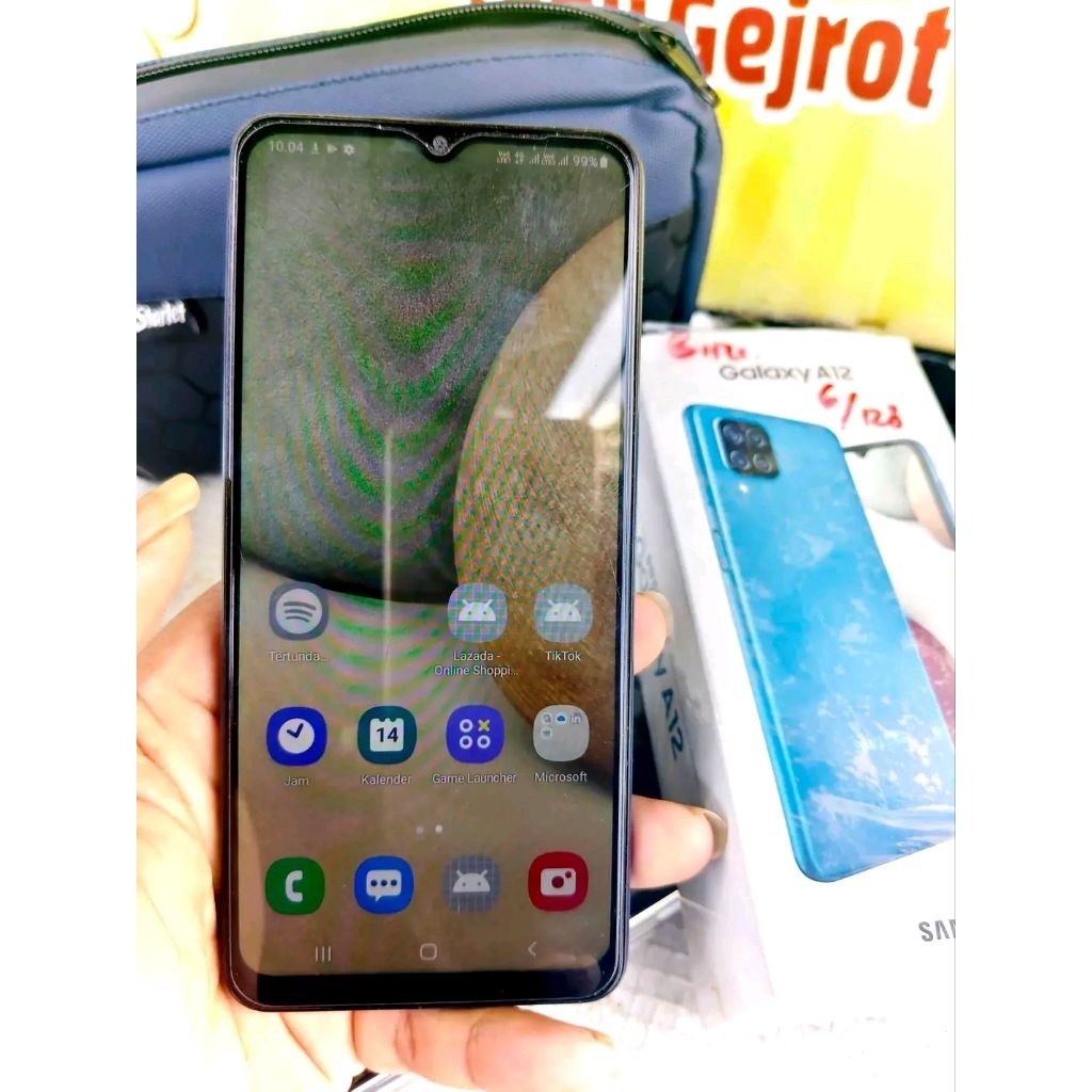 SAMSUNG A12 SECOND NORMAL LENGKAP
