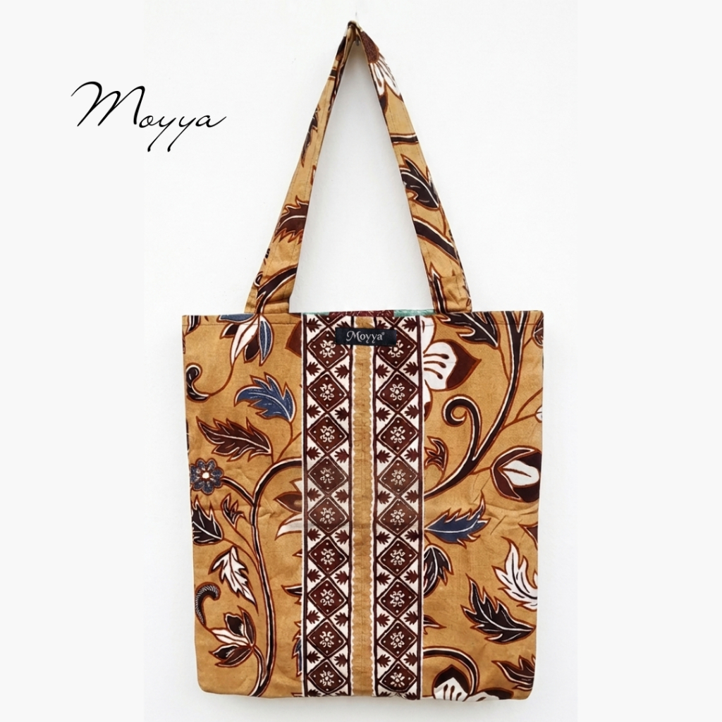 Moyya Tote Bag Batik Handmade Premium | Tas Motif Batik Wanita Aesthetic