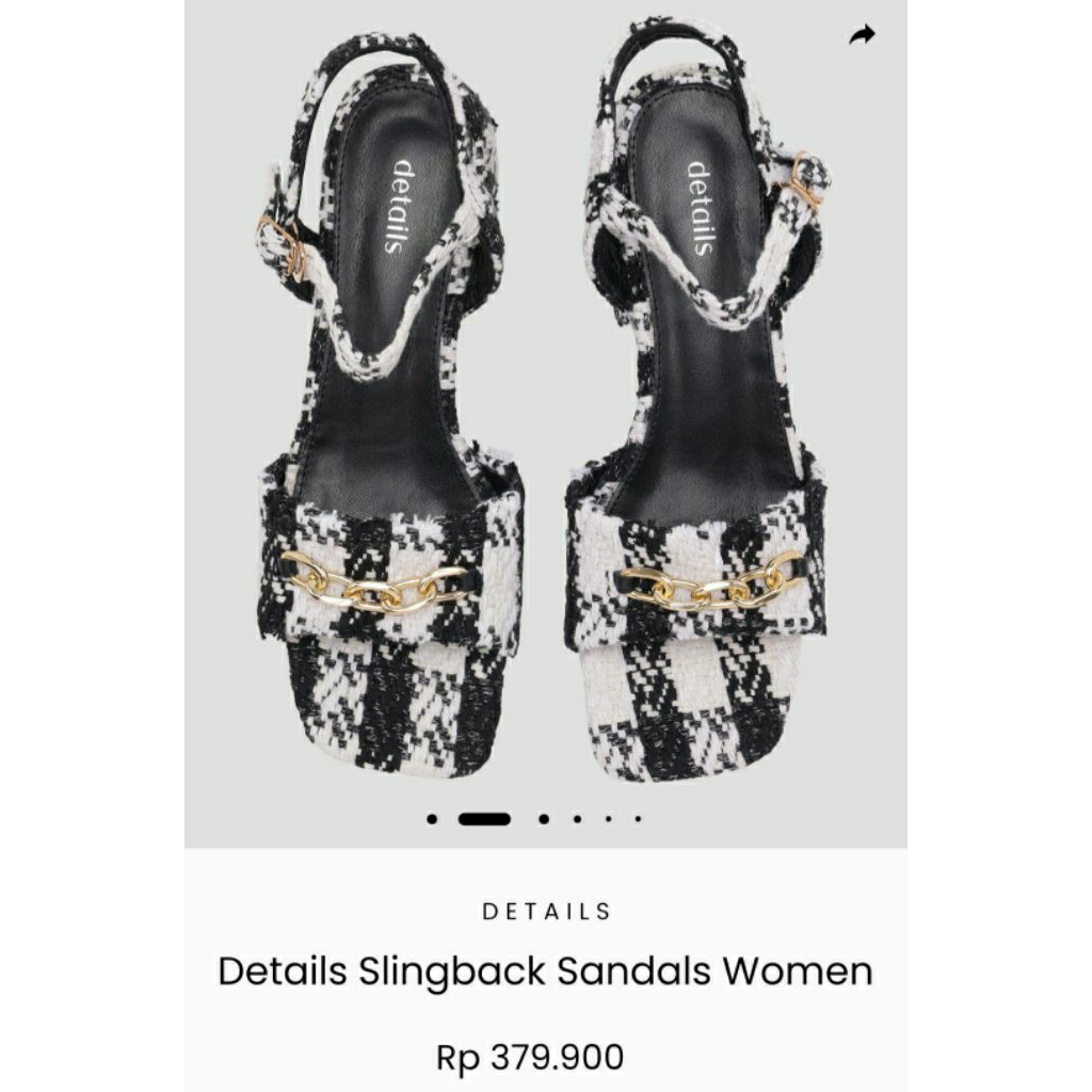 sandal details