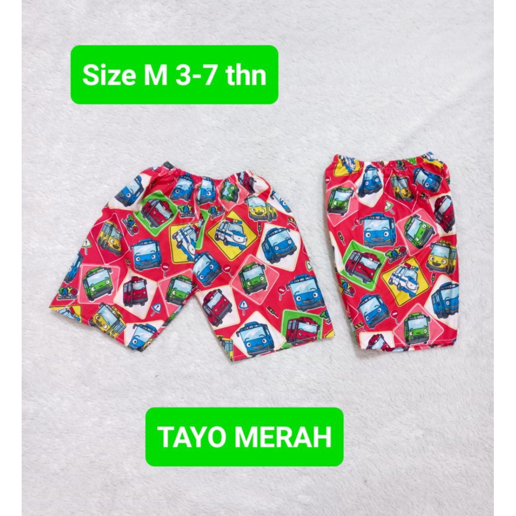 #A Celana kolor anak pendek. #motif karakter. celana harian anak. celana murah. grosir celana kolor.