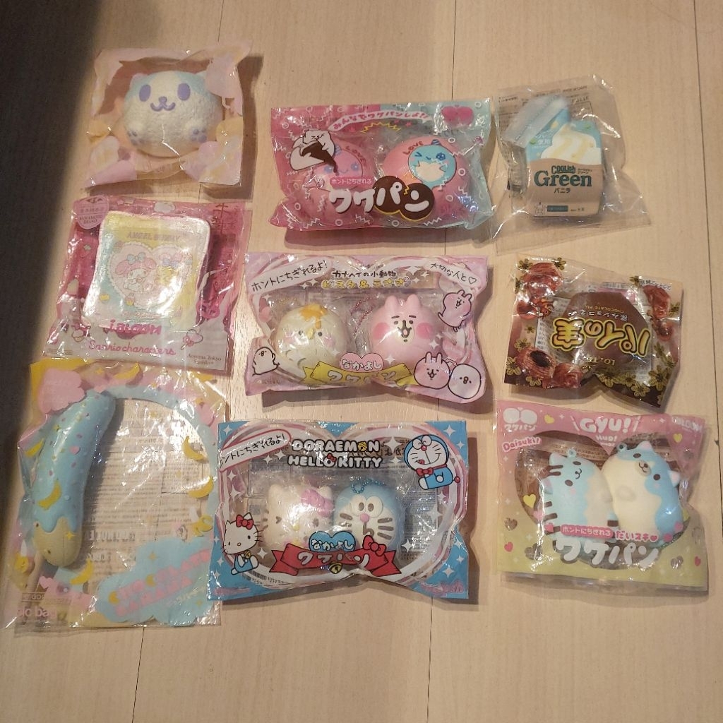 [READY STOCK] IBLOOM SQUISHY & LOTTE COOLISH op  ok