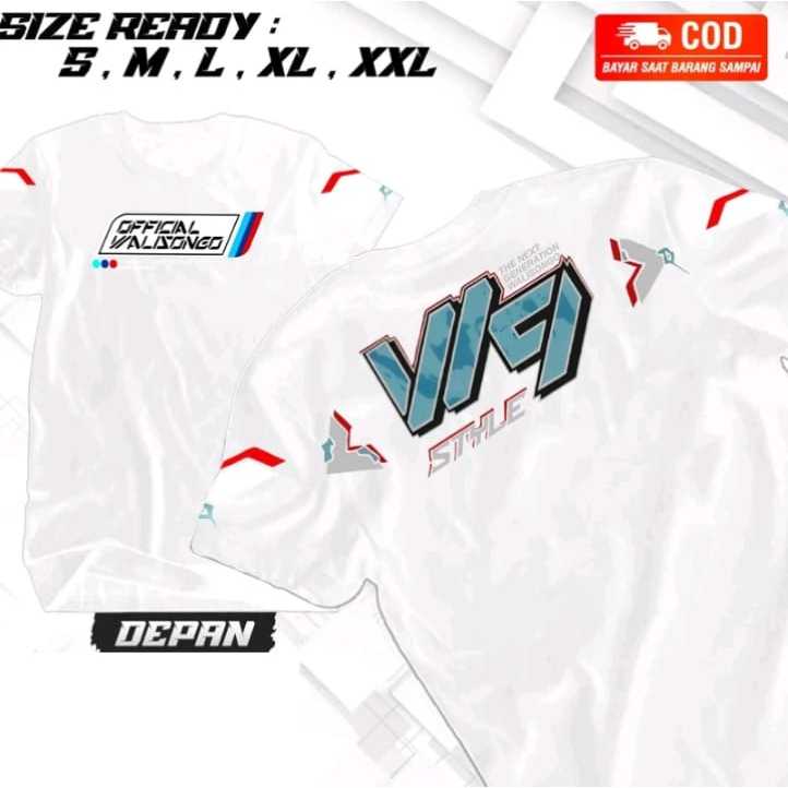 Kaos WALISONGO The Next Generation / Kaos Walisongo W9 STYLE Racing Herex Kata Kata