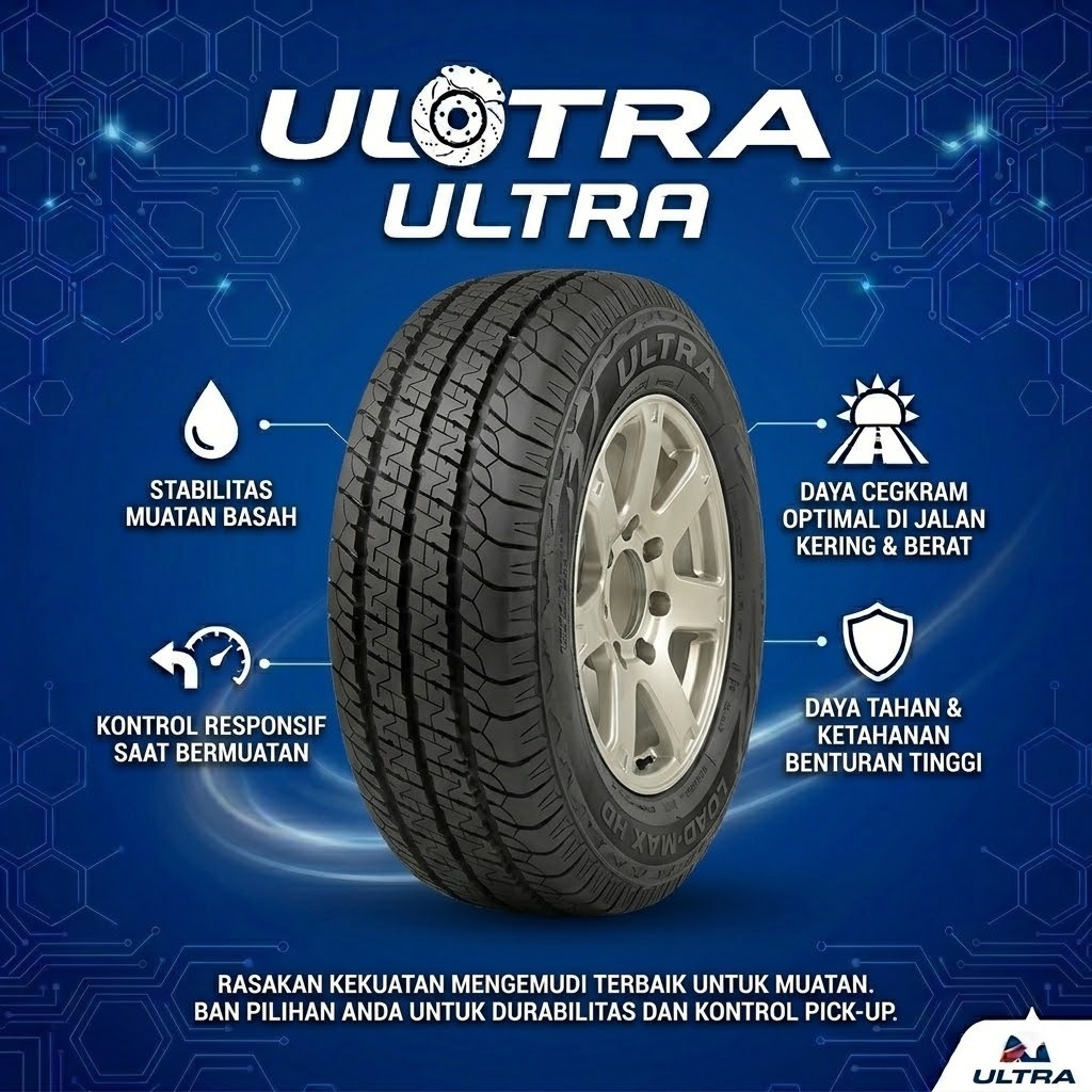 Ban Chrey Pick Up Ban Muatan FORCEUM ULTRA 165 80 R13