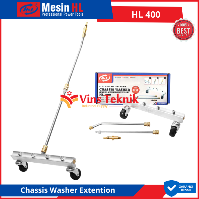 Chassis Washer H&L HL-400 Alat Cuci Kolong Mobil AC200V 85mm Munsell 7.5BG4/1.5