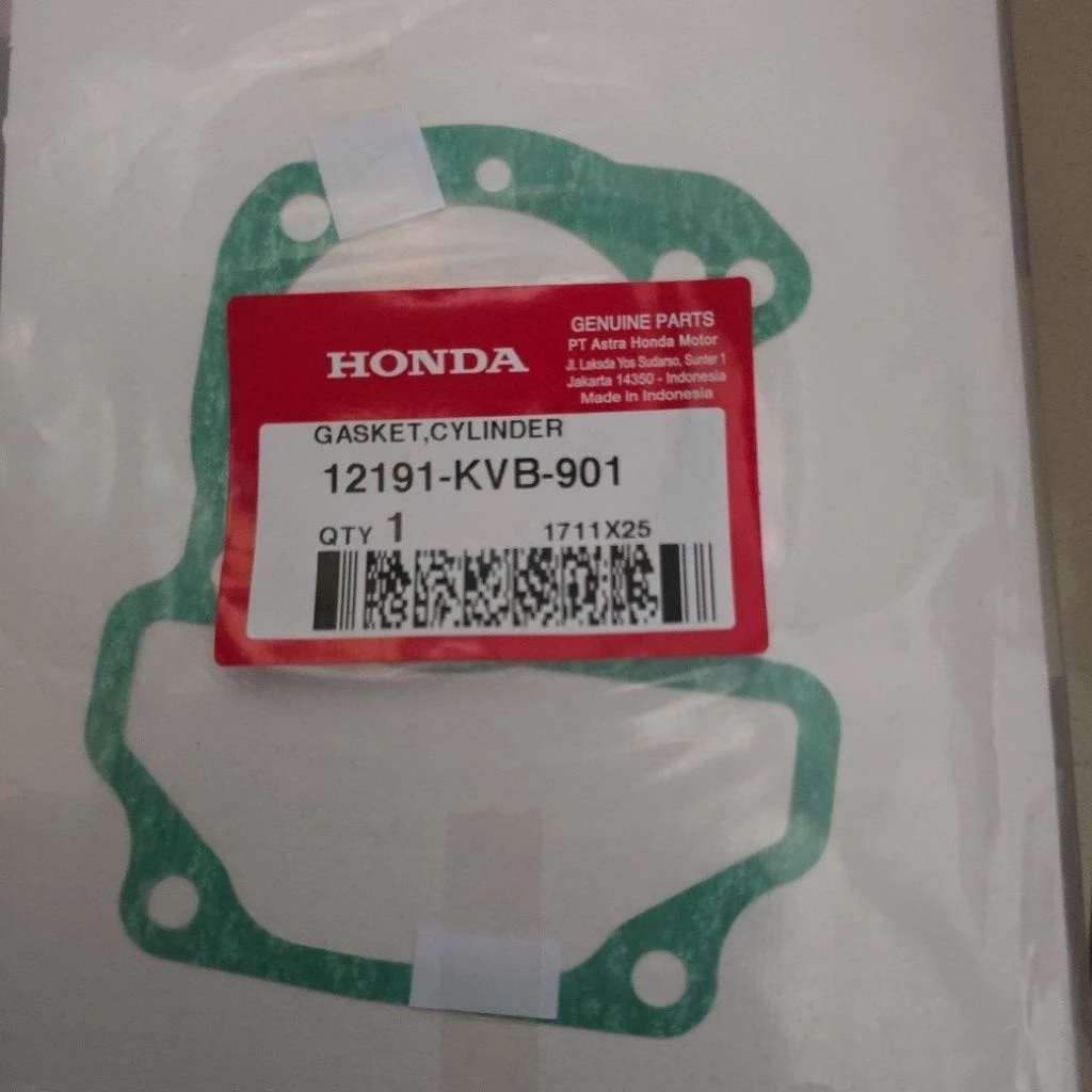 12191KVB901 Gasket Cylinder Vario 110 Karbu original ahm 12191-KVB-901