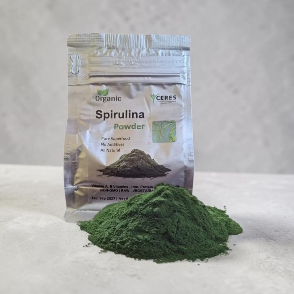 Spirulina Powder, Spirulina Platensis Powder (100gr)
