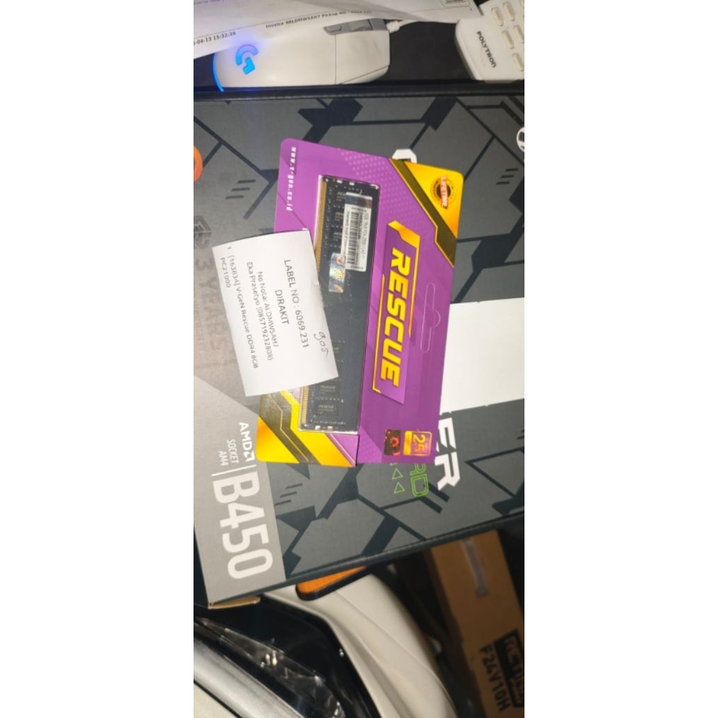 Ram Vgen DDR4 8GB PC21300/2666mhz Second