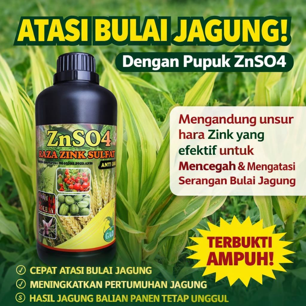 Obat Bulai Jagung Super Ampuh 500ml Pupuk Cair Anti Jamur Daun Jagung Kuning Putih Nutrisi Lengkap B