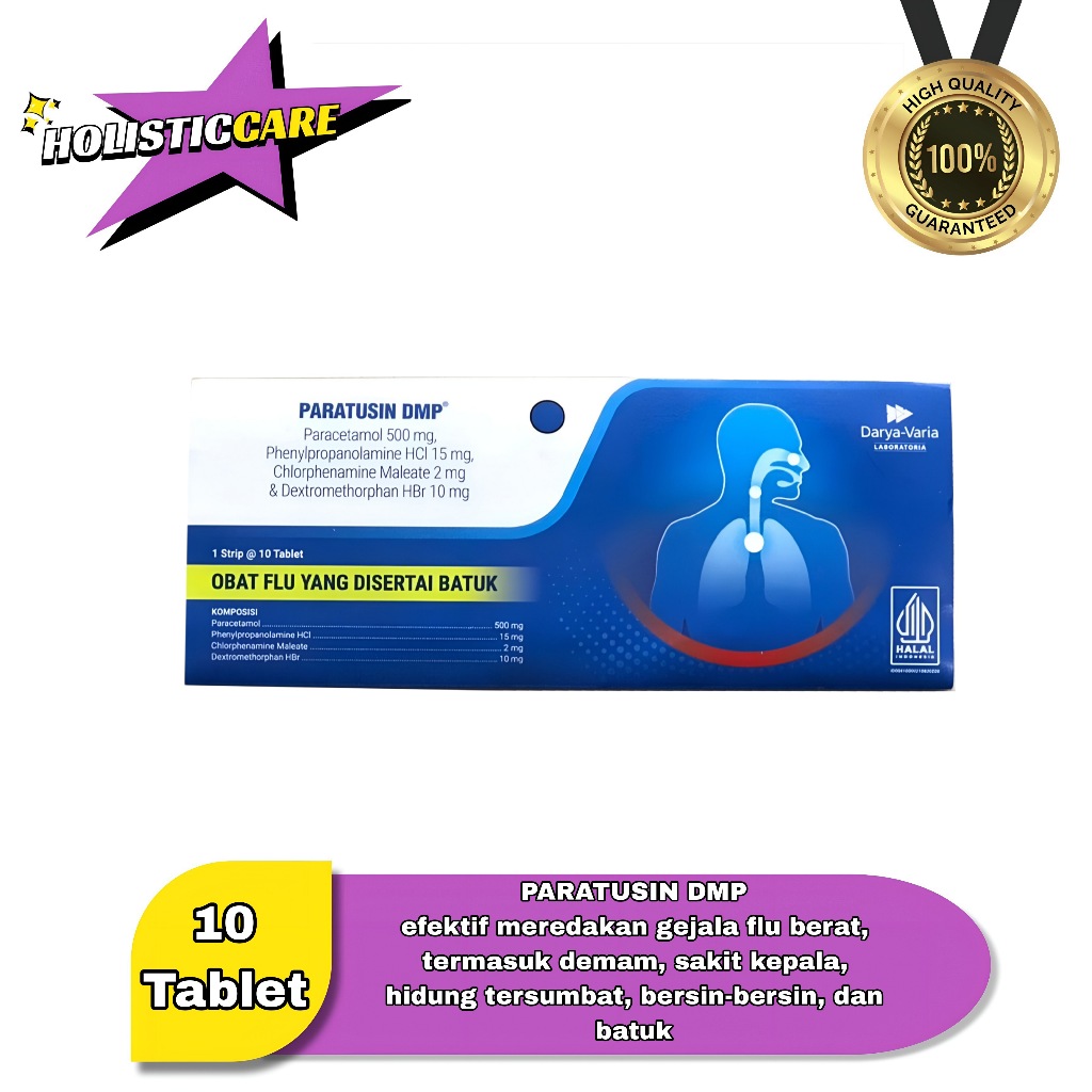 PARATUSIN DMP - 10 TABLET / STRIP