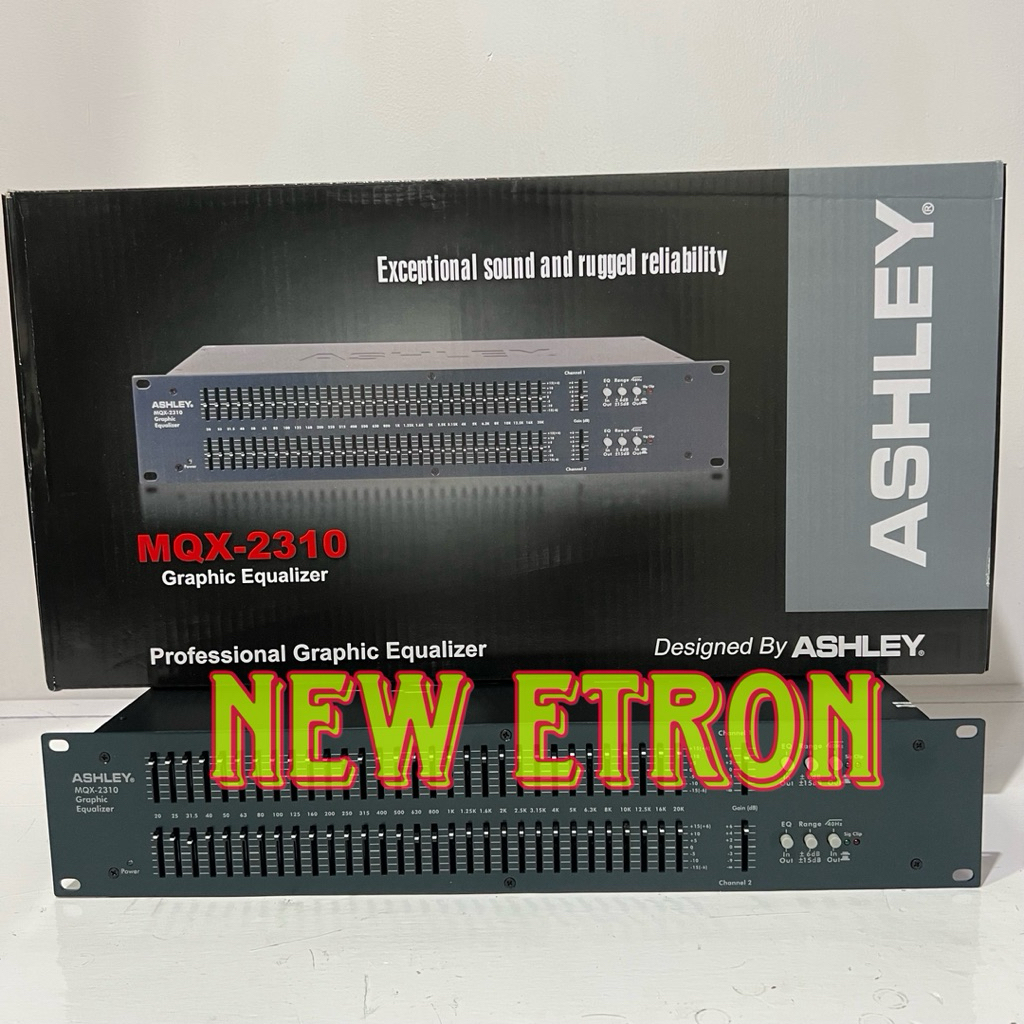 Equaliser Ashley Mqx 2310 Original Equalizer Ashley MQX2310 ashley Bagus ( Bisa COD )