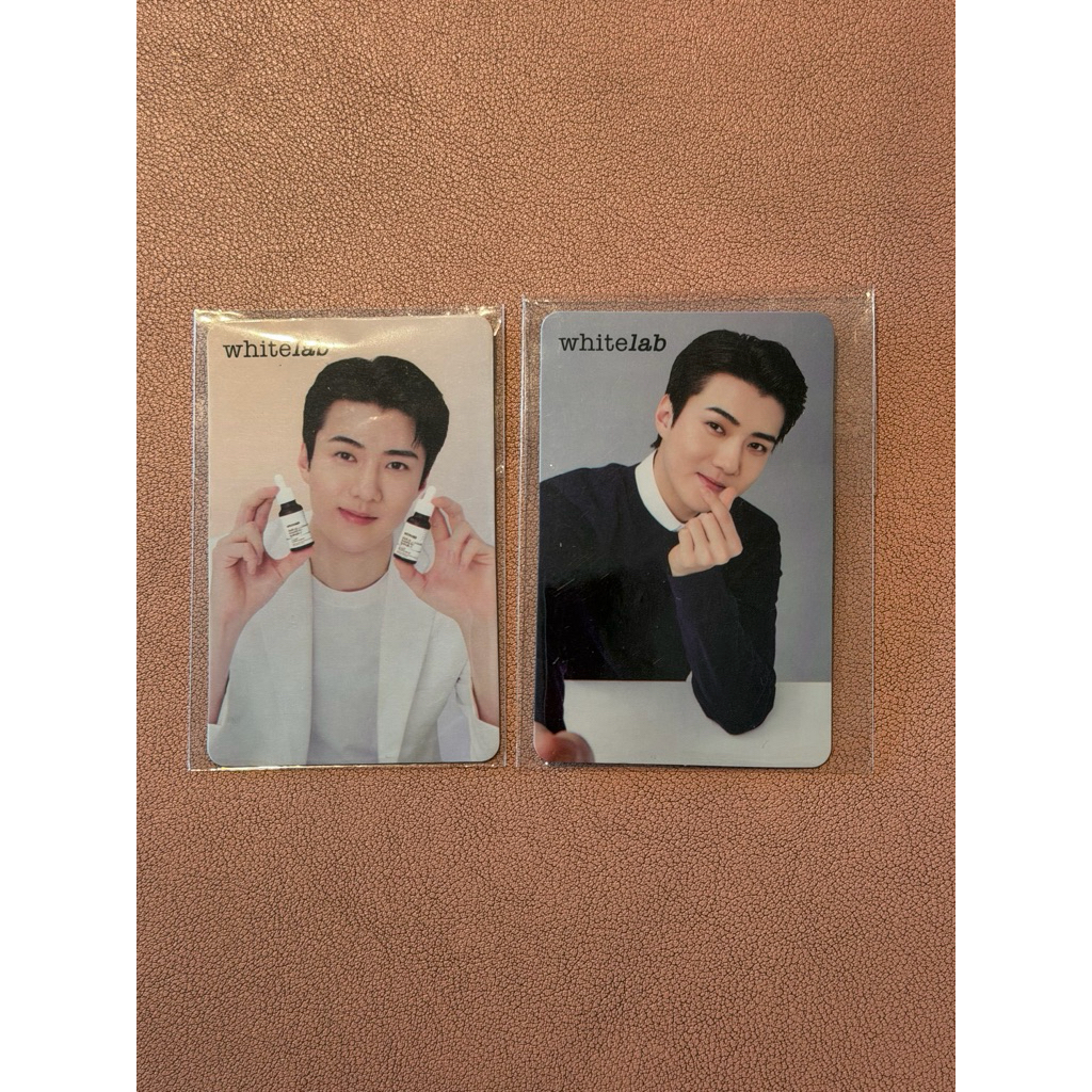 Photocard Sehun Whitelab
