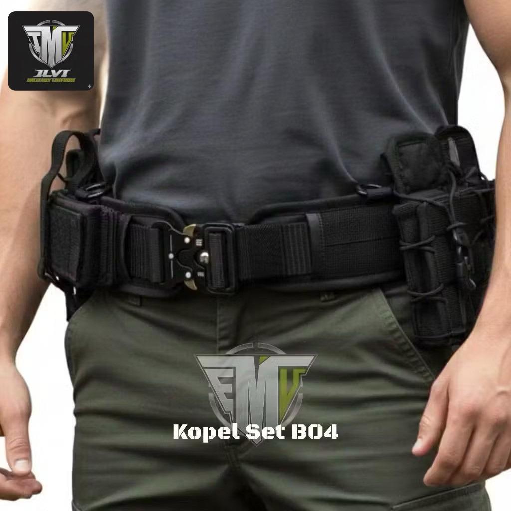 Kopel Set B04 Tactical Lengkap Warbelt Tactical Kopel Set Lengkap