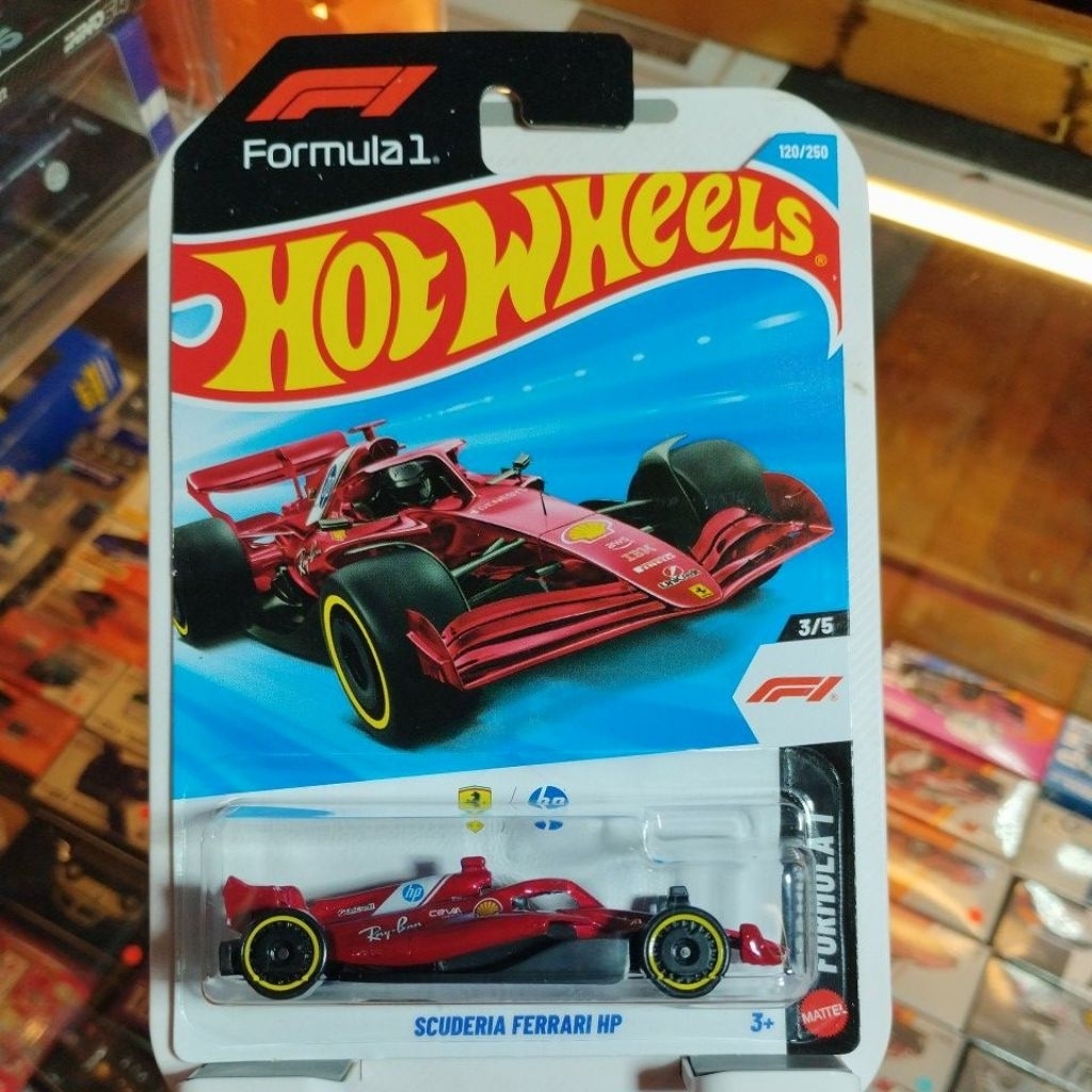 hotwheels formula 1 SCUDERIA FERRARI HP