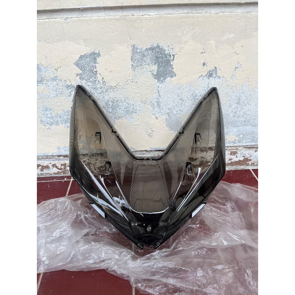 Cover Mika Lampu Depan Honda Vario 125 New Vario 150 New Tahun 2018-2025 Warna Smoke Zoro Mika Lampu