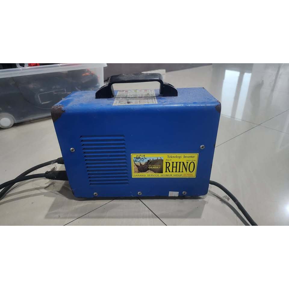 Mesin Trafo Las Rhino 120 A / Las Inverter Rhino MMA 120 A 450 Watt Second