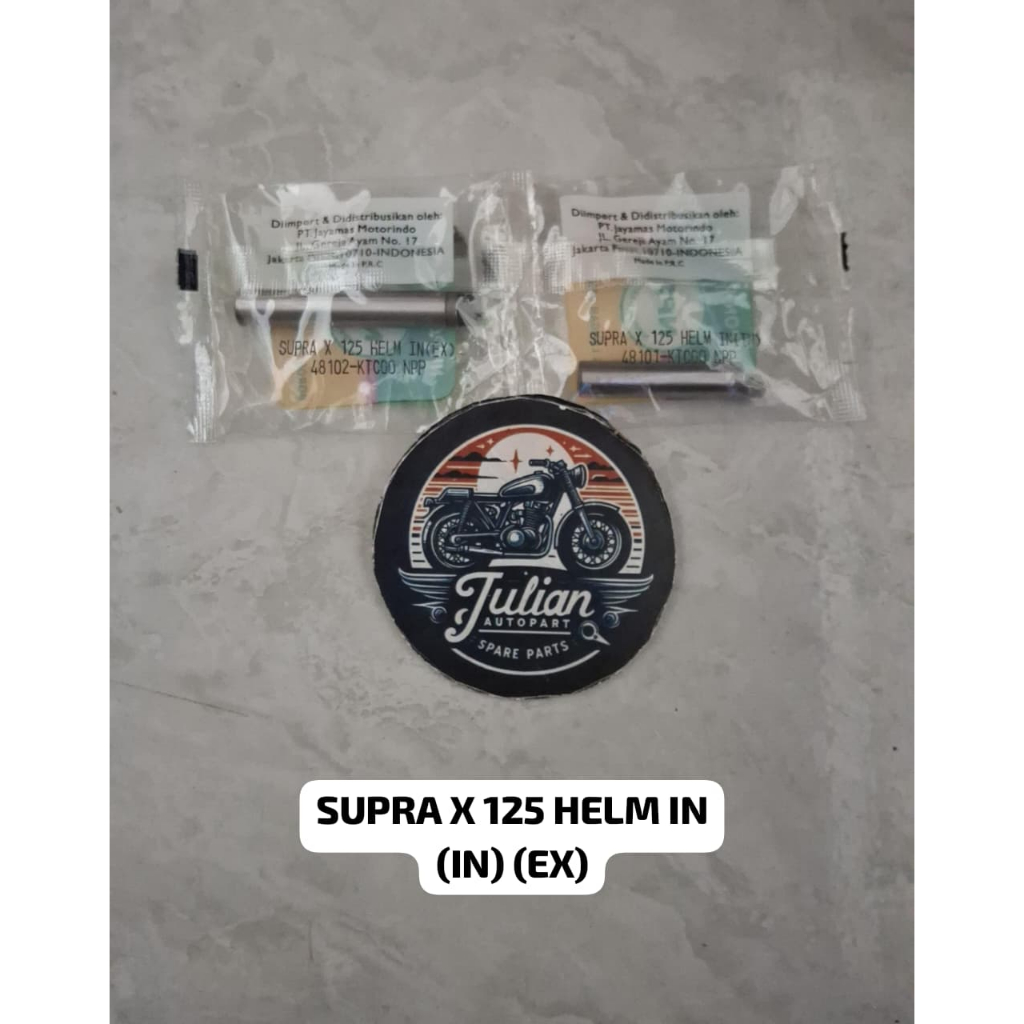 PEN PELATUK KLEP SUPRA X 125 HELM IN (IN EX) KTC 100% ORIGINAL NPP