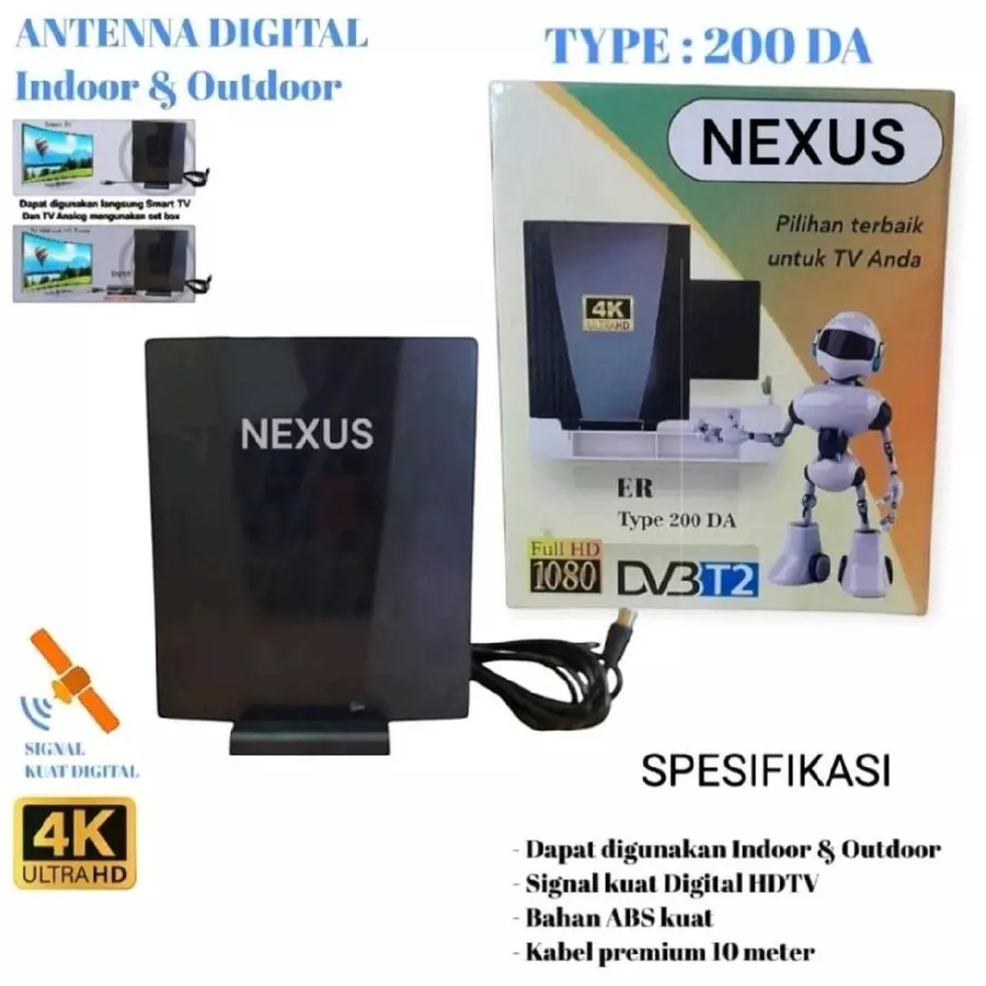 NEXUS - ANTENA DIGITAL INDOOR & OUTDOOR