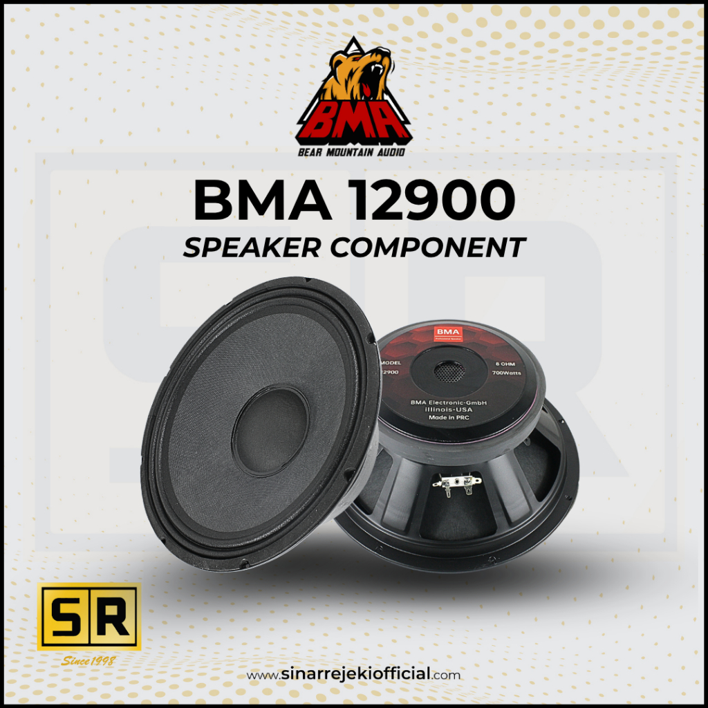 Speaker Component BMA 12900 12 Inch / Speker komponen BMA Inci