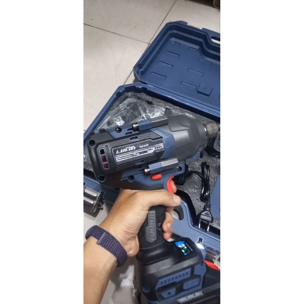 LUCID LH-850 Gen2 1500N.M Brushless Impact Wrench 21V 6.0Ah Battery Cordless heavy duty