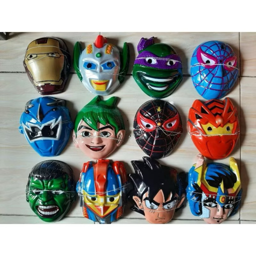MAINAN TOPENG ANAK SUPERHERO / MAINAN TOPENG / TOPENG ANAK SUPERHERO / TOPENG ANAK