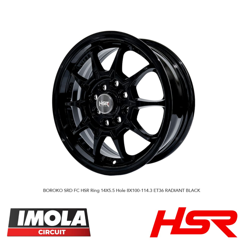 Velg Mobil ring 14 HSR Boroko SRD buat Mobil Xenia Kijang DLL