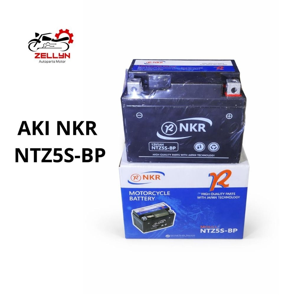 AKI NKR NTZ5S 12V 5AH - Aki Kering Motor Bebek