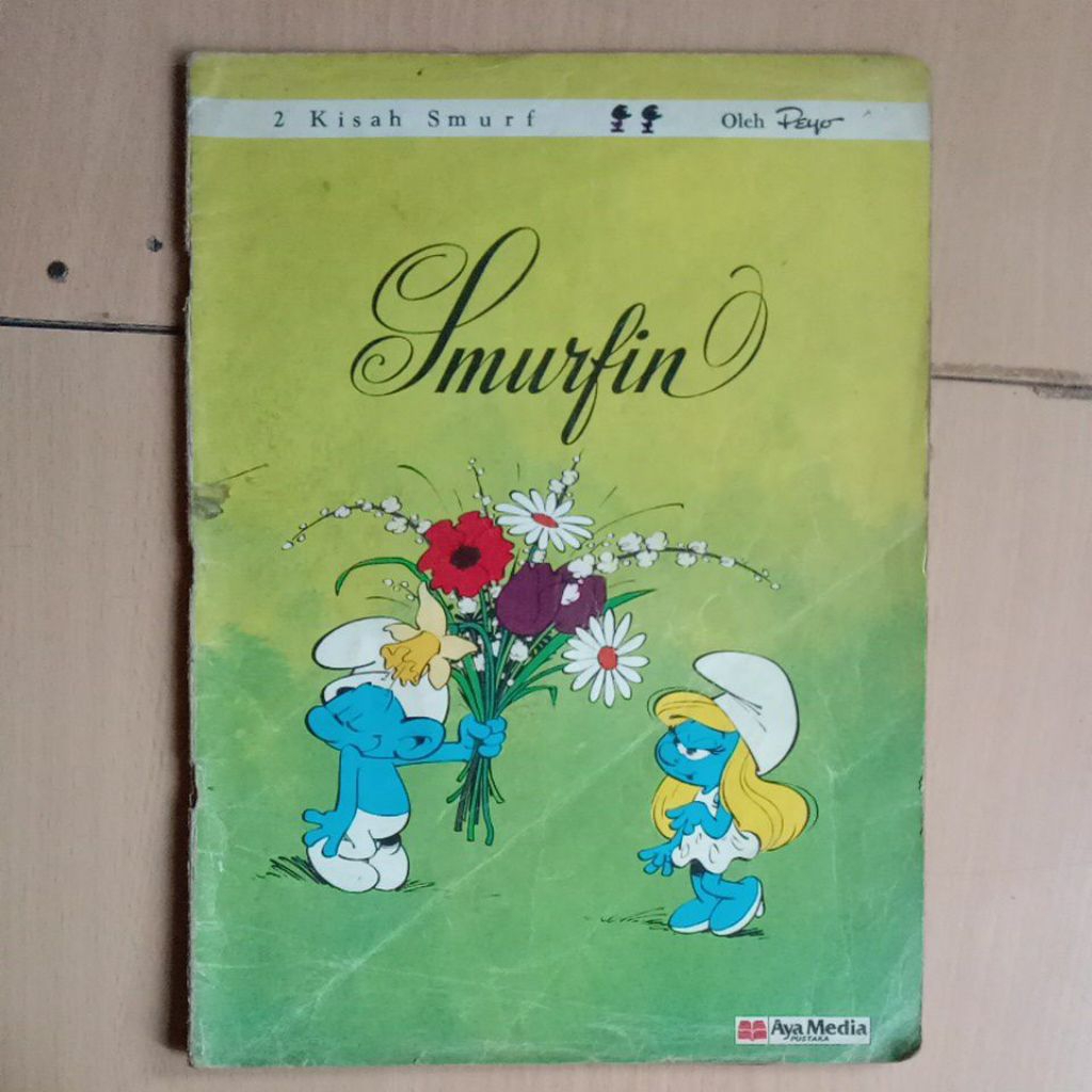Komik Lebar Lawas 2 Kisah Smurf - Smurfin