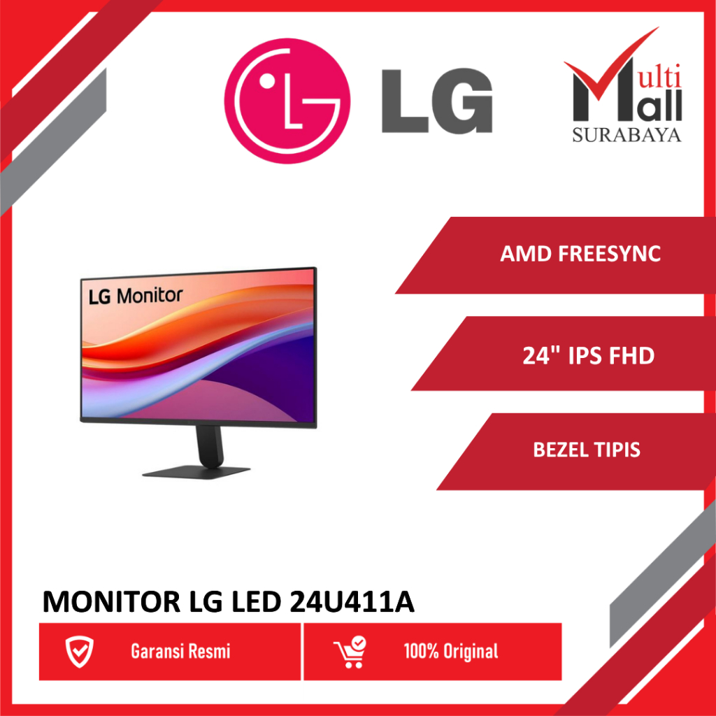 MONITOR LG LED 24U411A