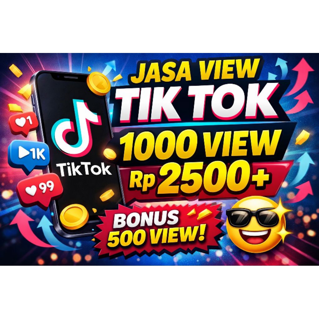 Jasa view + Bonus  No Boots