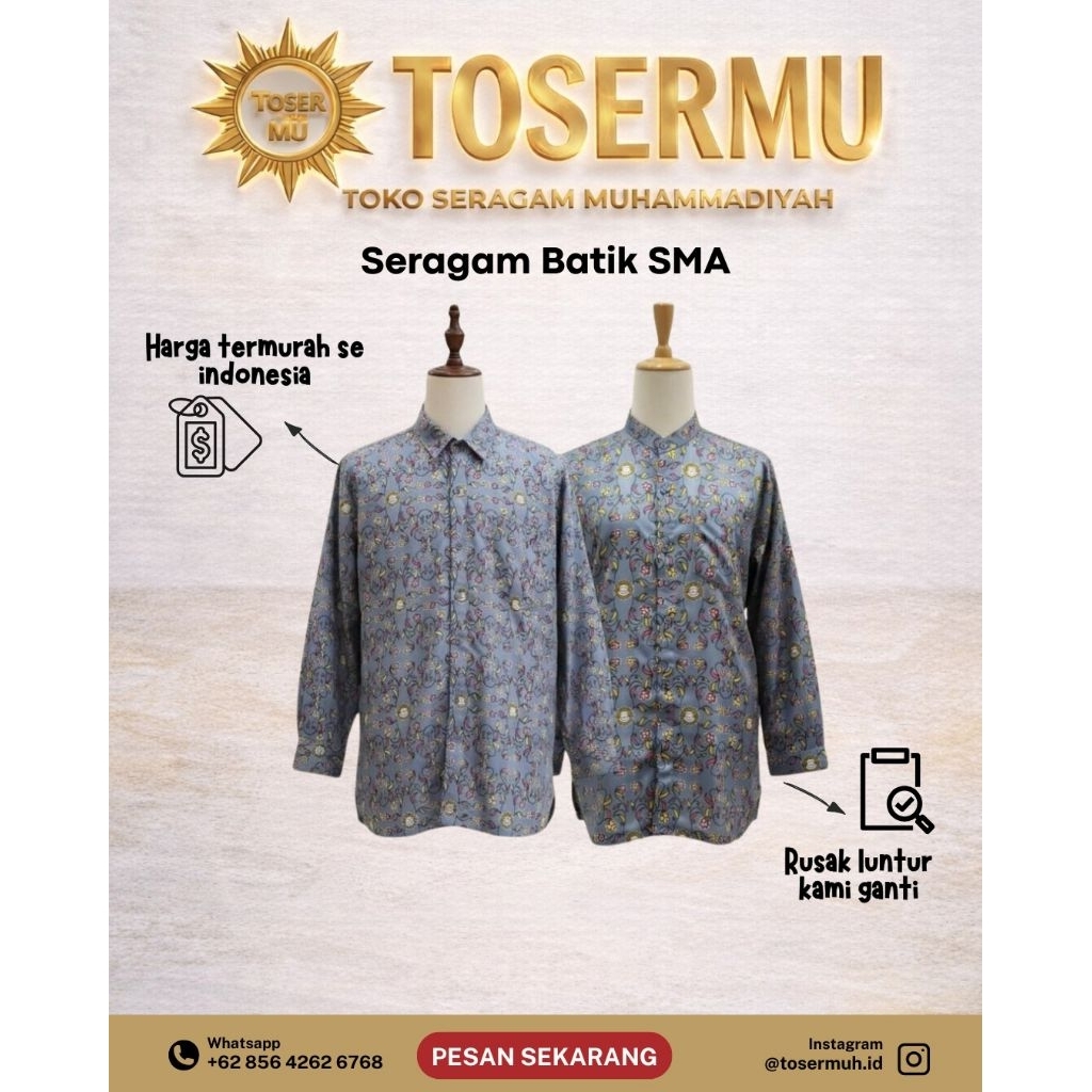 KATUN Batik IPM Sekolah SMA Muhammadiyah Nasional