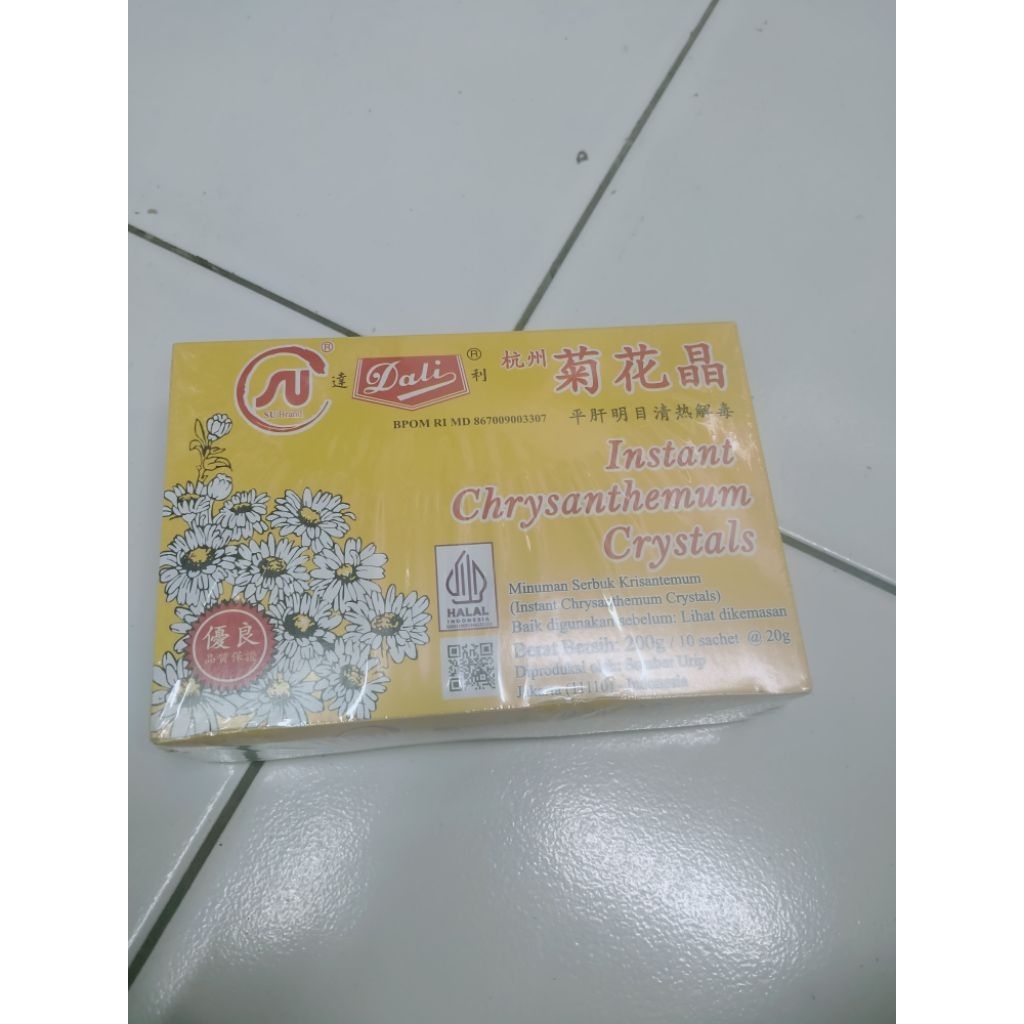 Minuman serbuk krisantemum crystals 10 sachet