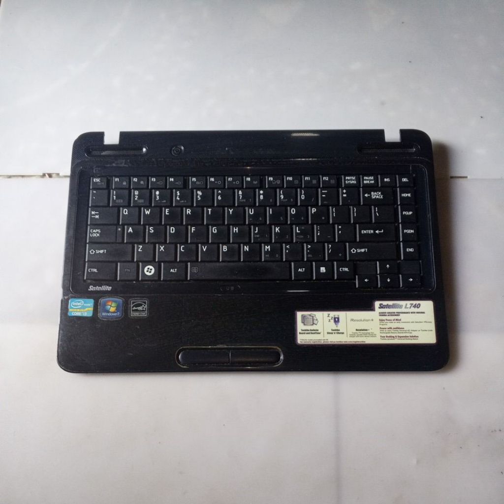 Casing Keyboard laptop Toshiba Satelite L740