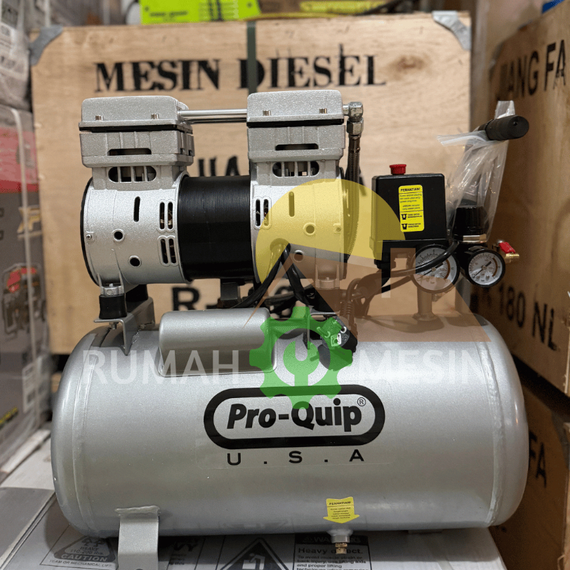 Kompresor Oilless Proquip QSS 28 1 HP Kompresor Listrik Proquip 8Bar Kompresor Portable 1HP