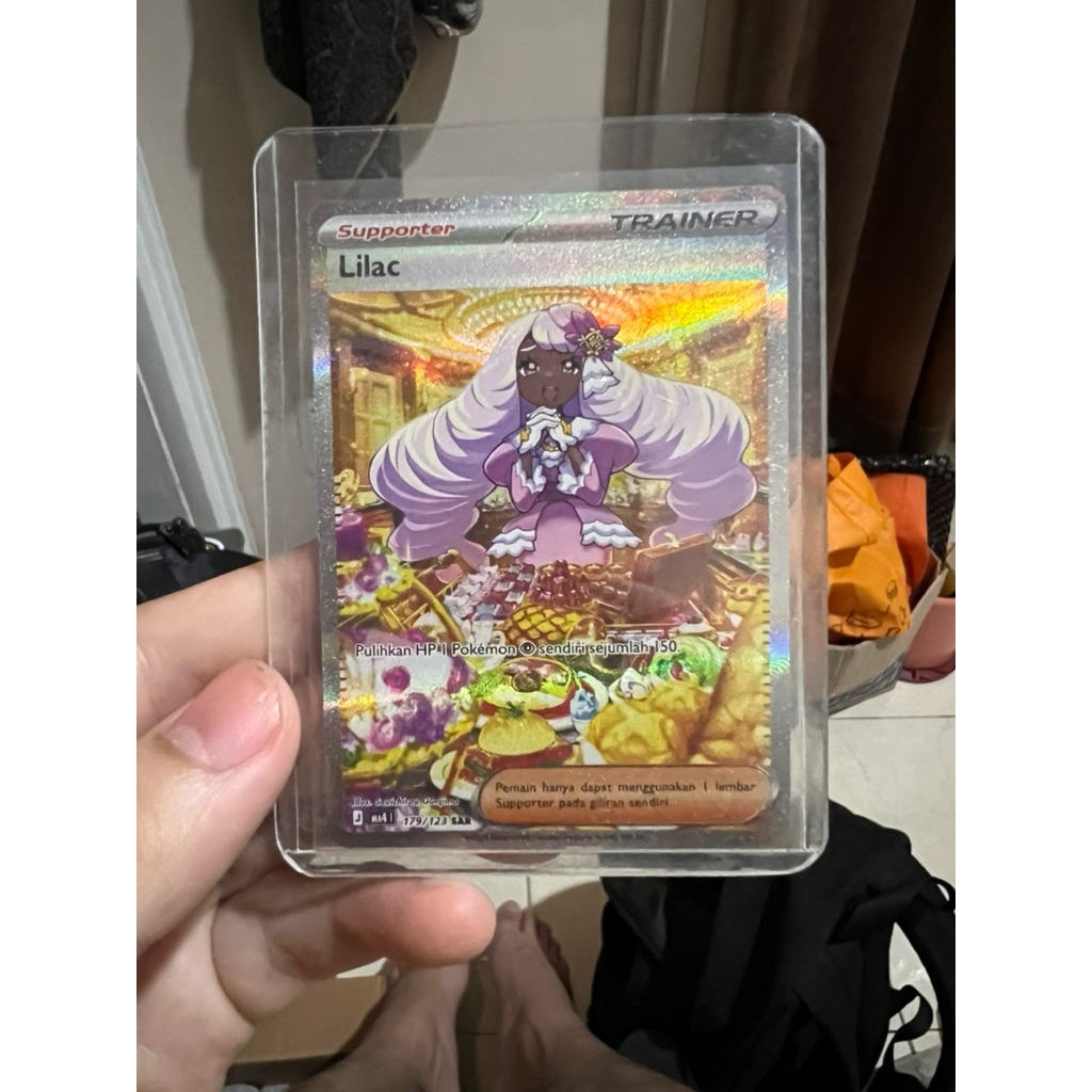 kartu pokemon lilac SAR set ledakan peniada