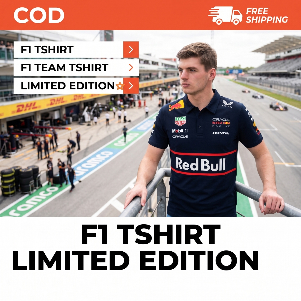 Polo shirt Redbull F1 Navy 2025 Driver Shirt Formula 1