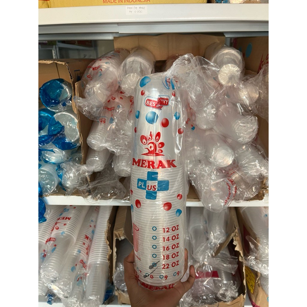 PROMO cup 22oz datar 7gr/ cup es teh jumbo/cup jumbo/cup murah