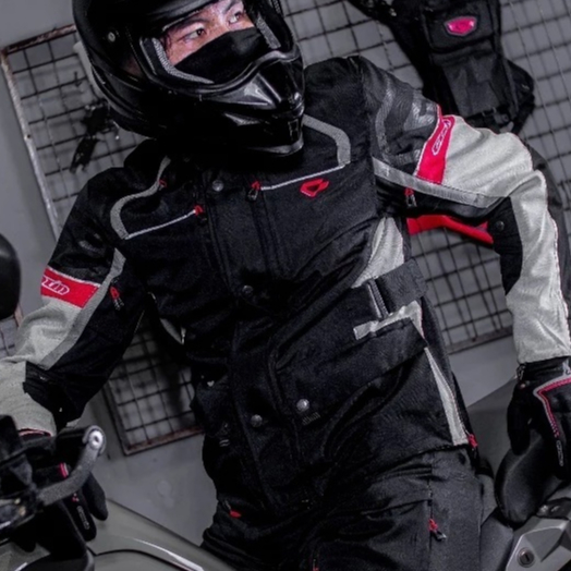 Continmoto Osiris Le Jaket Motor Touring Adventure Protektor - Contin Osiris Le Silver