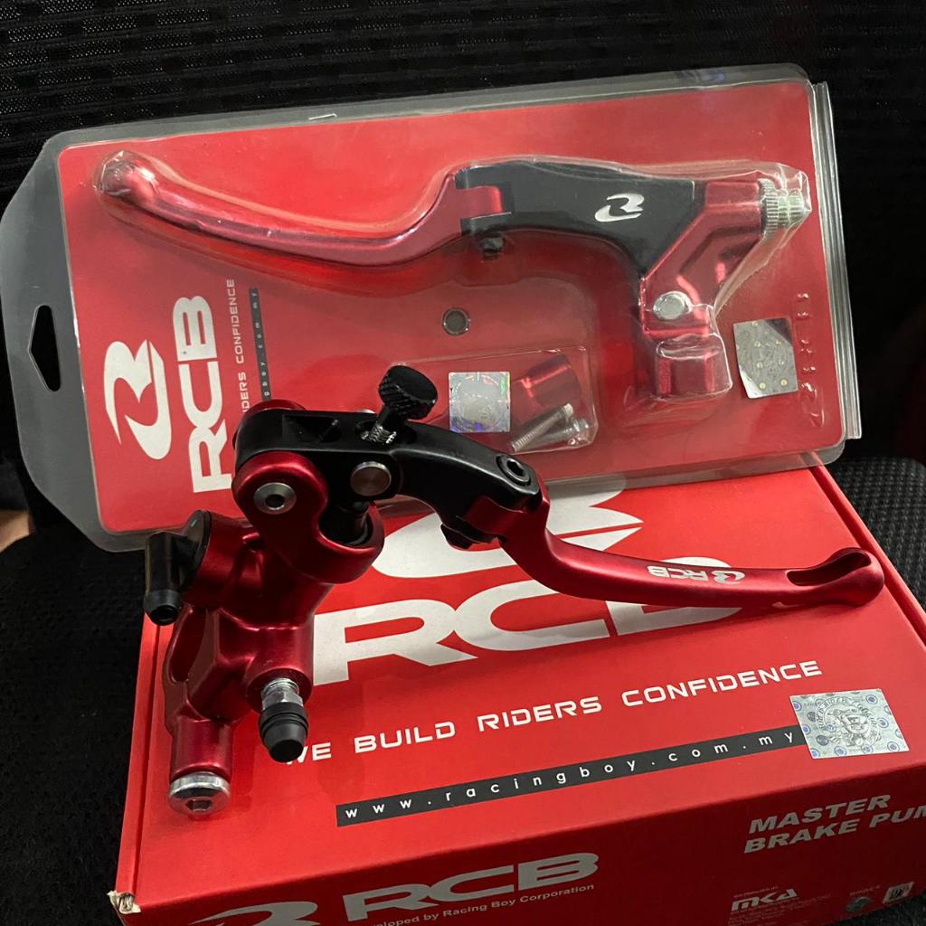 RCB S1 MASTER REM RCB S1 LONG LEVER + KOPLING MERAH SET