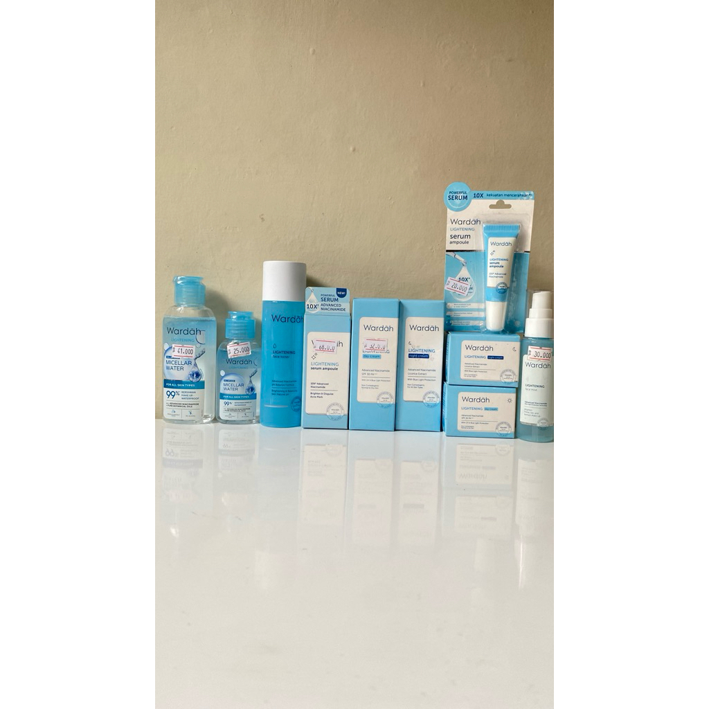 wardah lightening series skincare