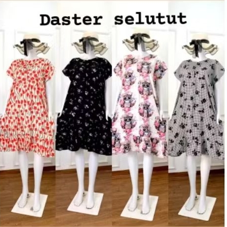 Daster Rayon Pendek Selutut / Daster Busui