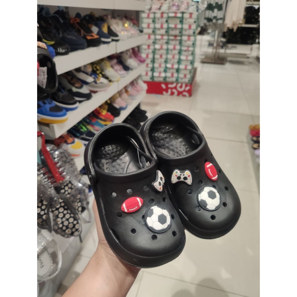FLADEO KIDS Sandal CROCS Motif BOLA Size 26 - 35 By MATAHARI STORE