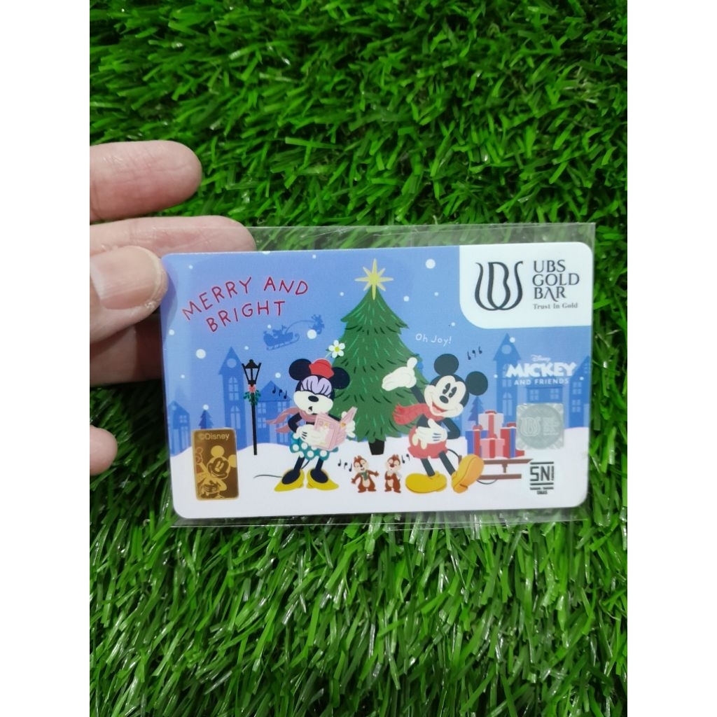 UBS Gold 1 gram disney mickey mouse