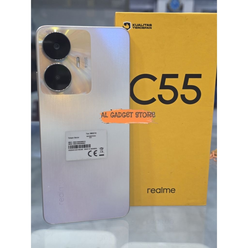 REALME C55 RAM 6/128GB SECOND MULUS TERAWAT