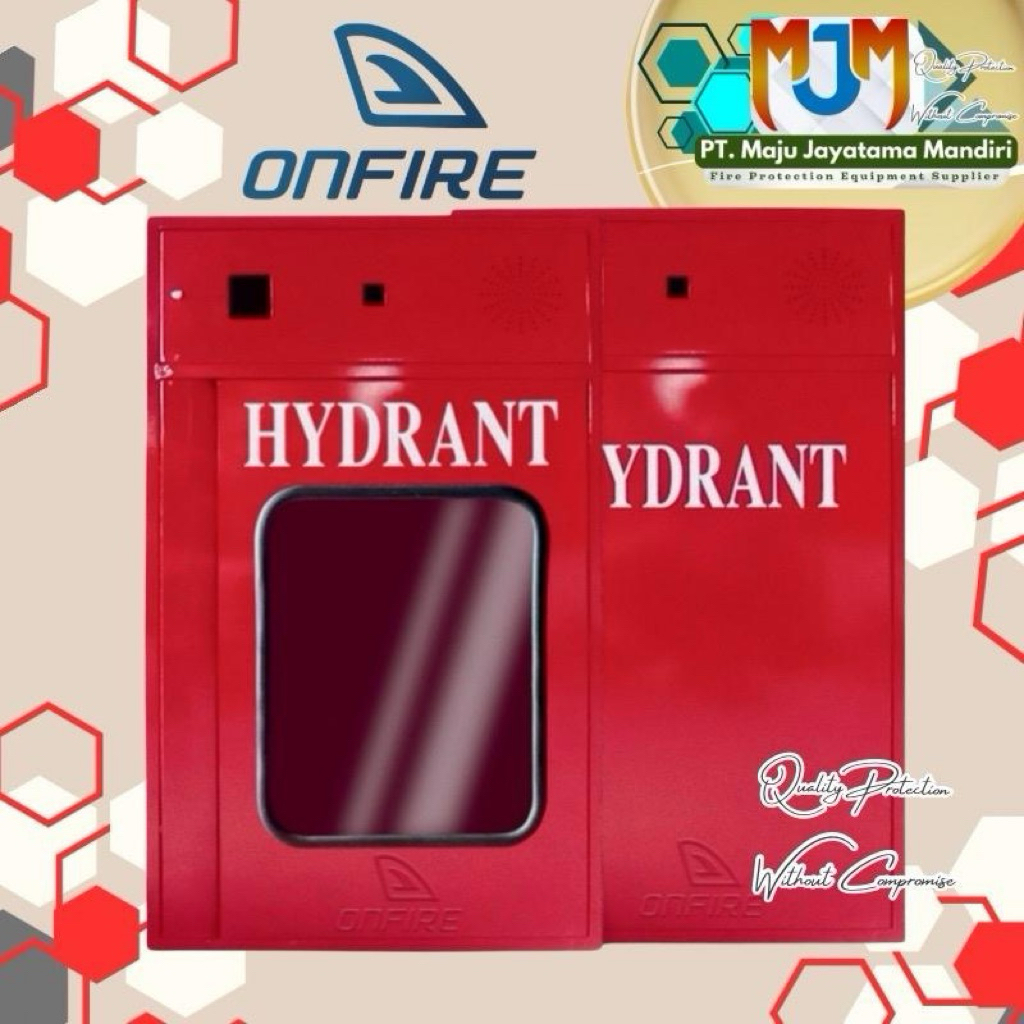 Hydrant Box TYPE B, Hydrant Indoor ONFIRE 75x125x18 Best Quality 1.2MM