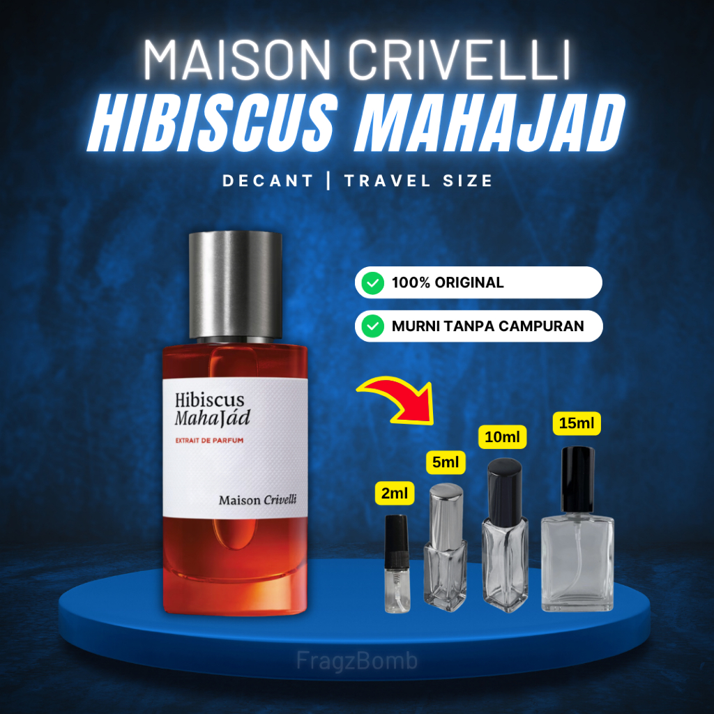 [DECANT] Maison Crivelli Hibiscus Mahajad Extrait de Parfum - Parfum Niche Uniseks