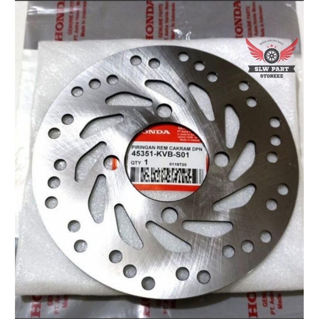 100% original Piringan Cakram Honda Vario 110 Lama / Vario Techno 110 Karbu KVB